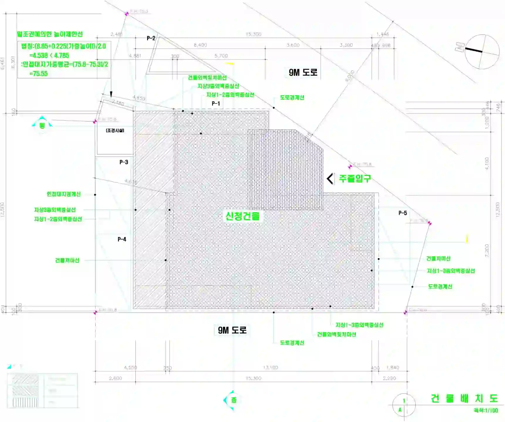 보라동 596-4 배치도 이미지